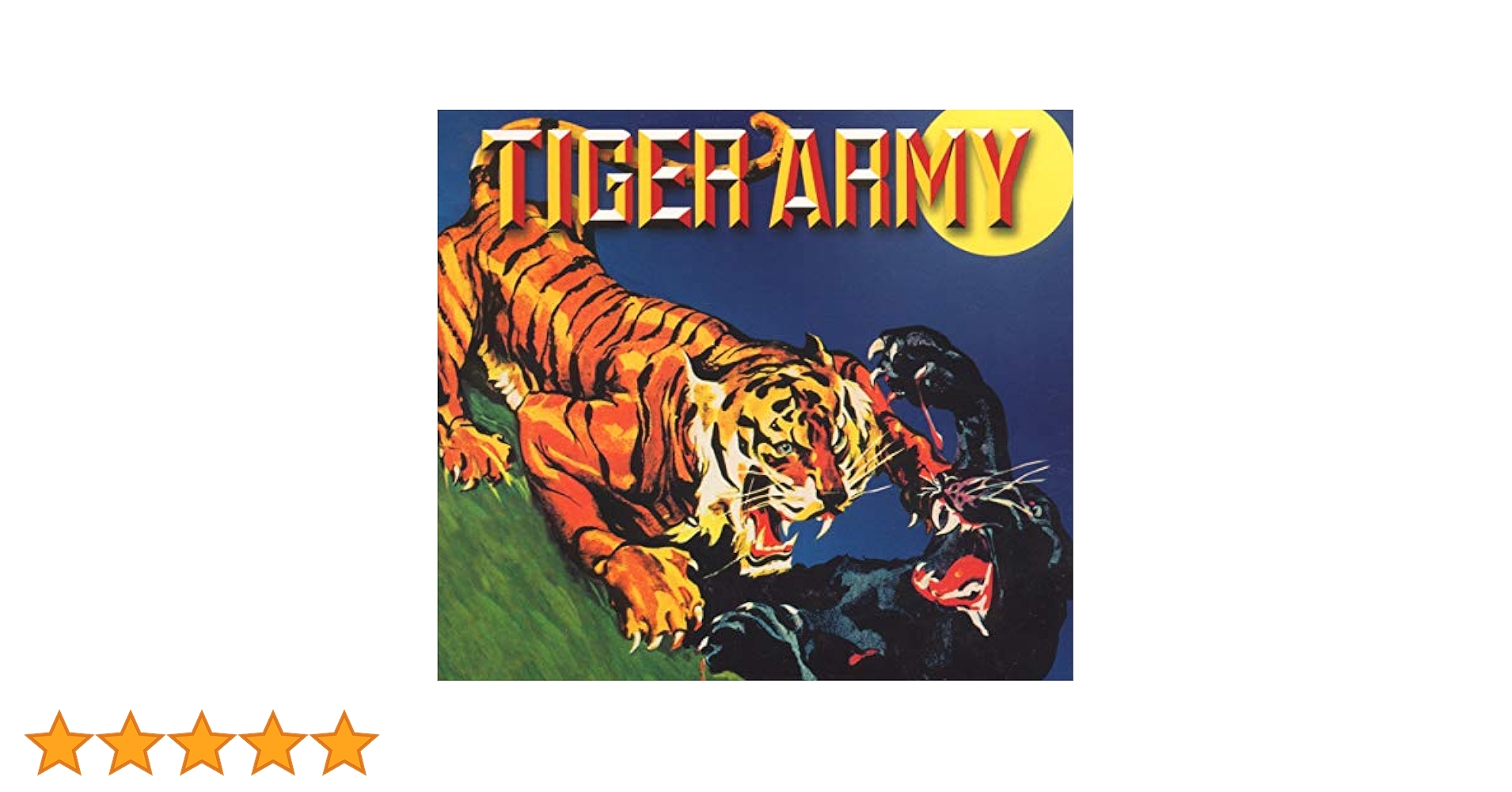 希少廃盤美品！TIGER ARMY CDアルバム5枚セット タイガー・アーミー 希少廃盤美品！TIGER ARMY CDアルバム5枚セット タイガー